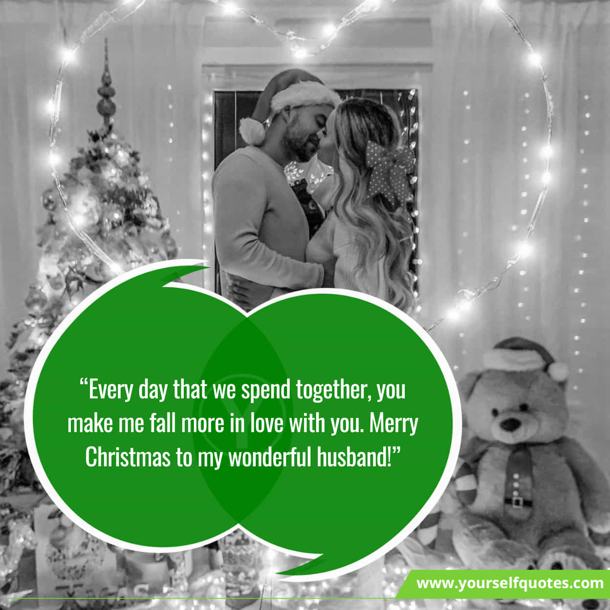 Inspiring Wishes For Husband On Christmas 