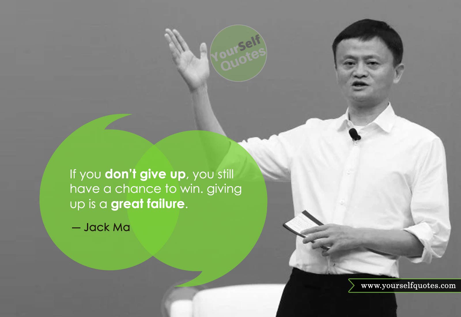 Jack Ma Quotes on Failure