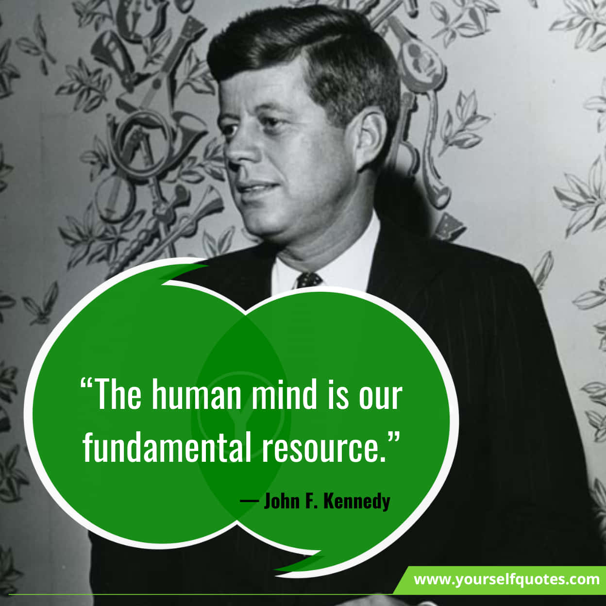 John F Kennedy Quotes On Democracy & Courage