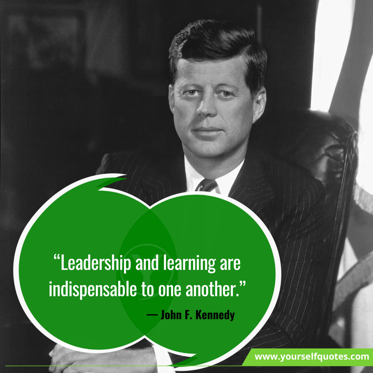 Leadership quotes by John F. Kennedy