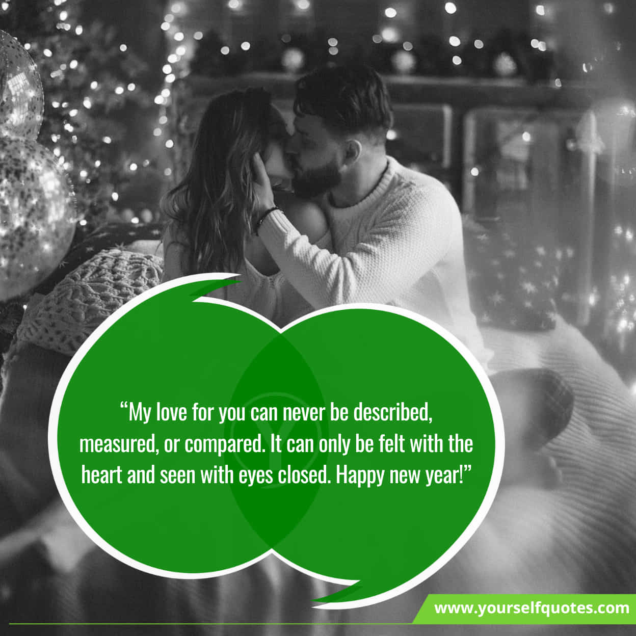 Lovely Romantic New Year Wishes