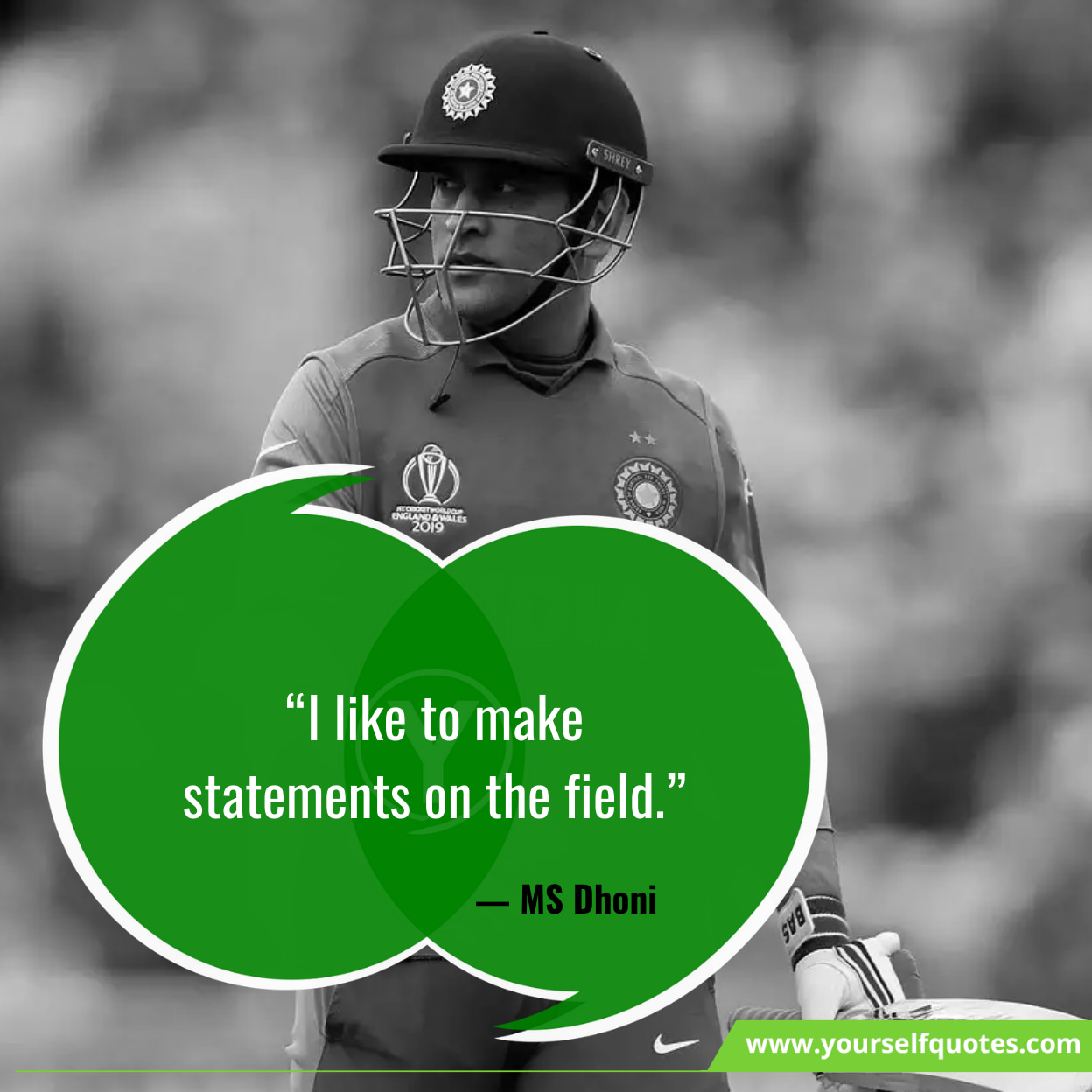 MS Dhoni Cricket Quotes