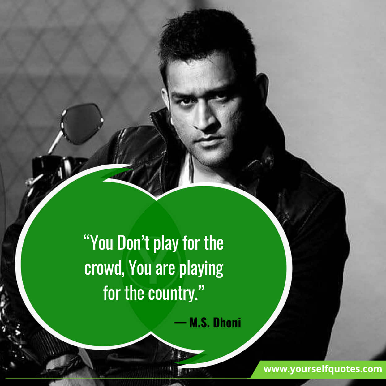 MS Dhoni Quotes About Cricket
