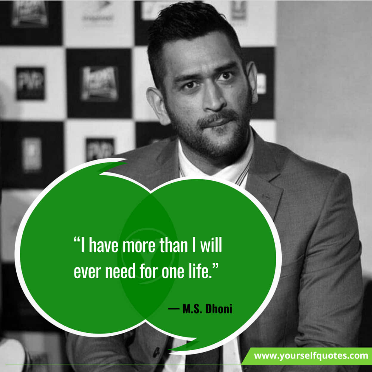 MS Dhoni Quotes Best