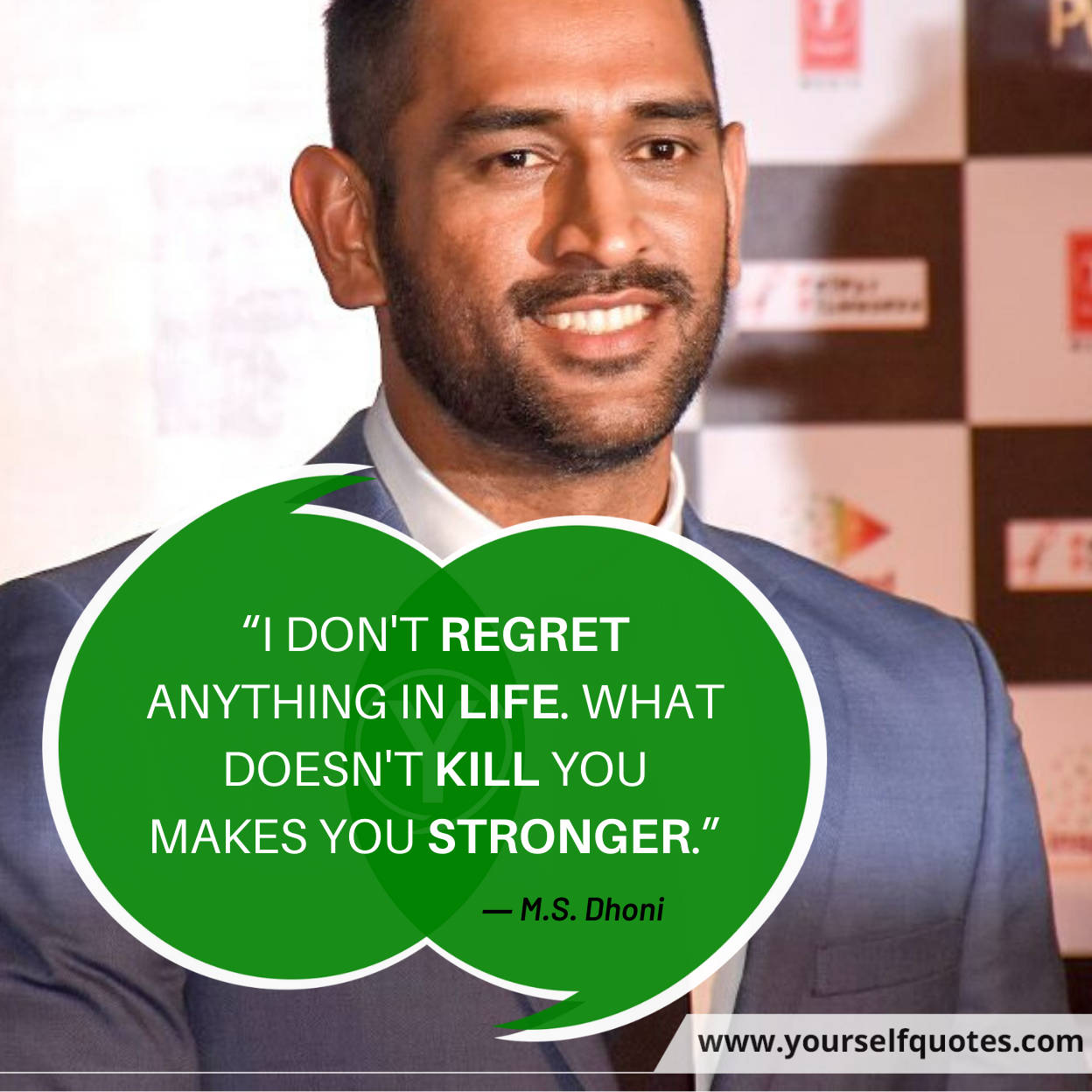 MS Dhoni Quotes Images