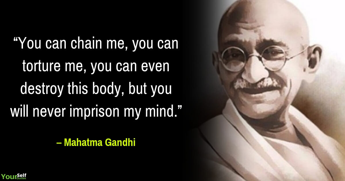 Mahatma Gandhi Slogans