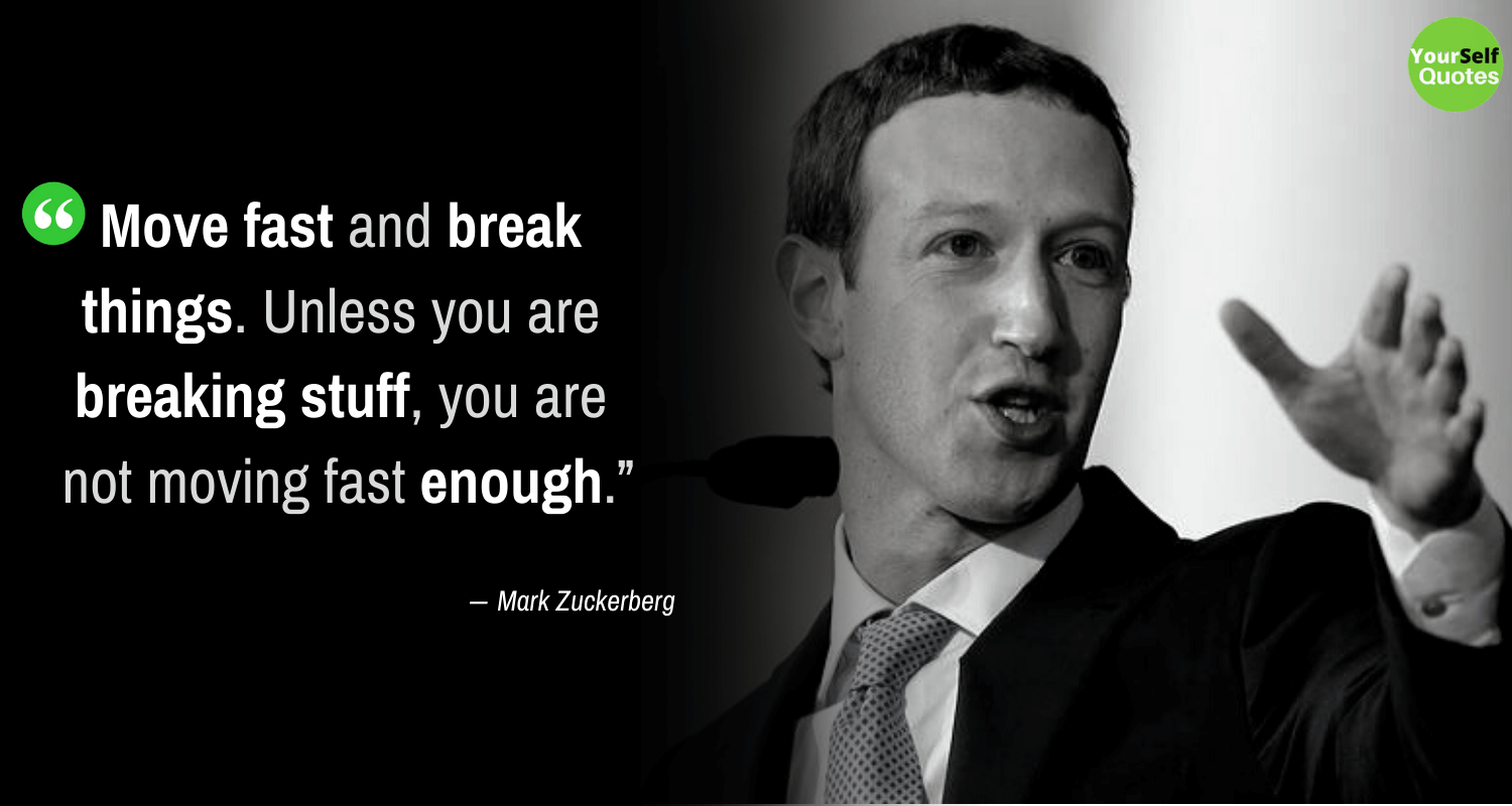 Mark Zuckerberg Inspiring Quotes Photos