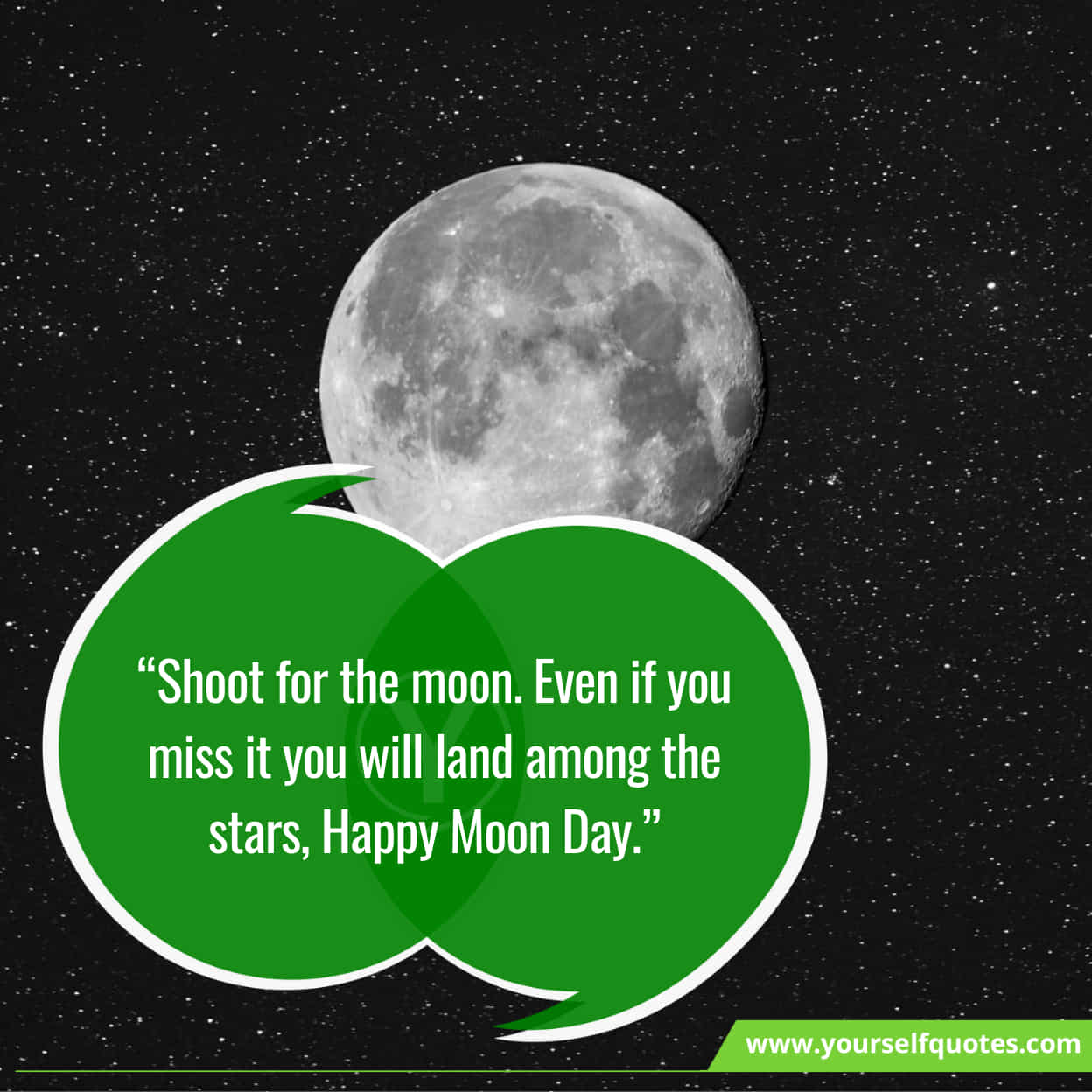 Moon Day Inspiring Quotes