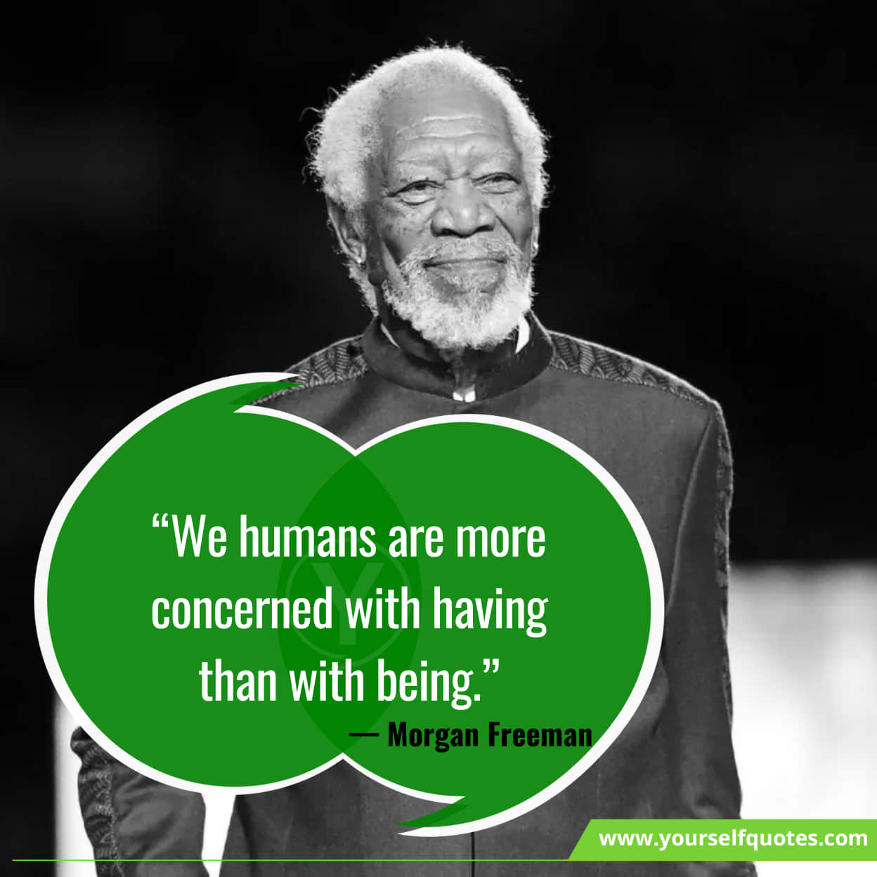 Morgan Freeman's Motivational Quotes For Life