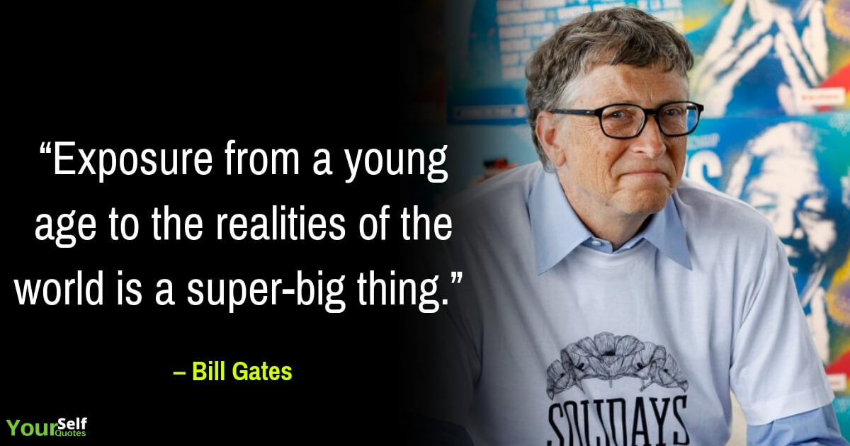 Motivational Bill Gates Quotes About Life