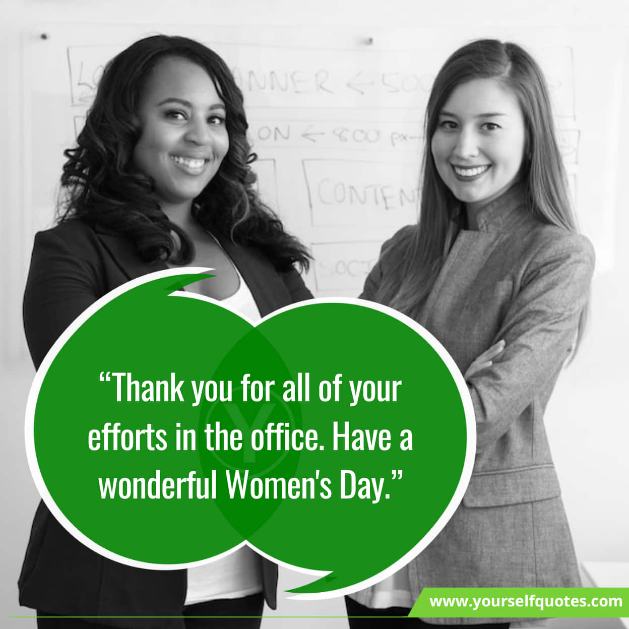 Motivational Women's Day Wishes to Employees