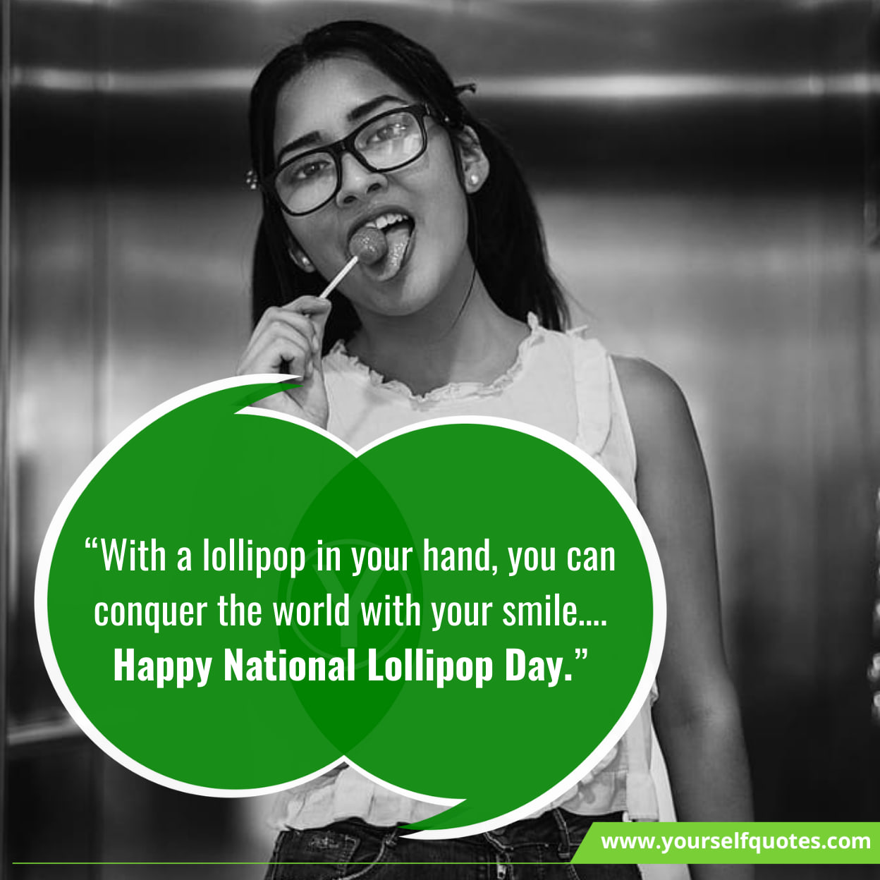 National Lollipop Day Funny Captions & Greetings