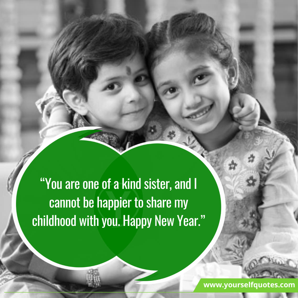 New Year Encouraging Wishes for Sister