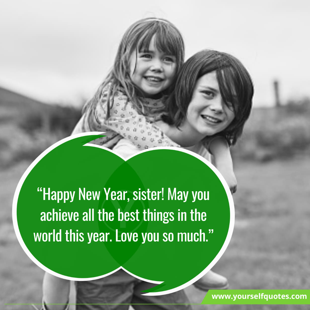 New Year Wishes for Sister