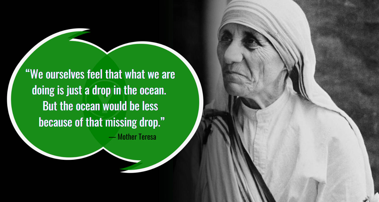 Ocean Quotes by Mother Teresa