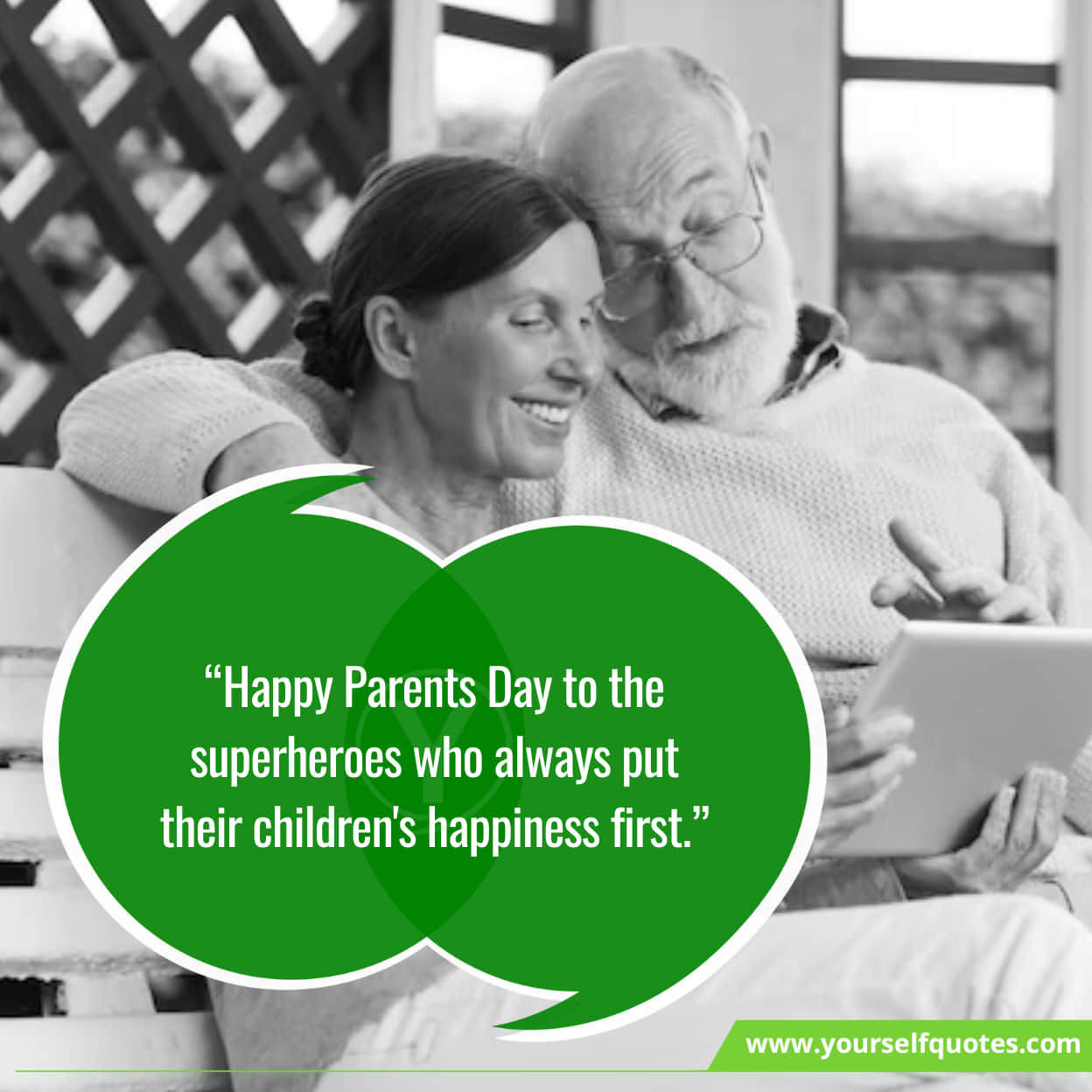 Parents Day messages for a special mom and dad
