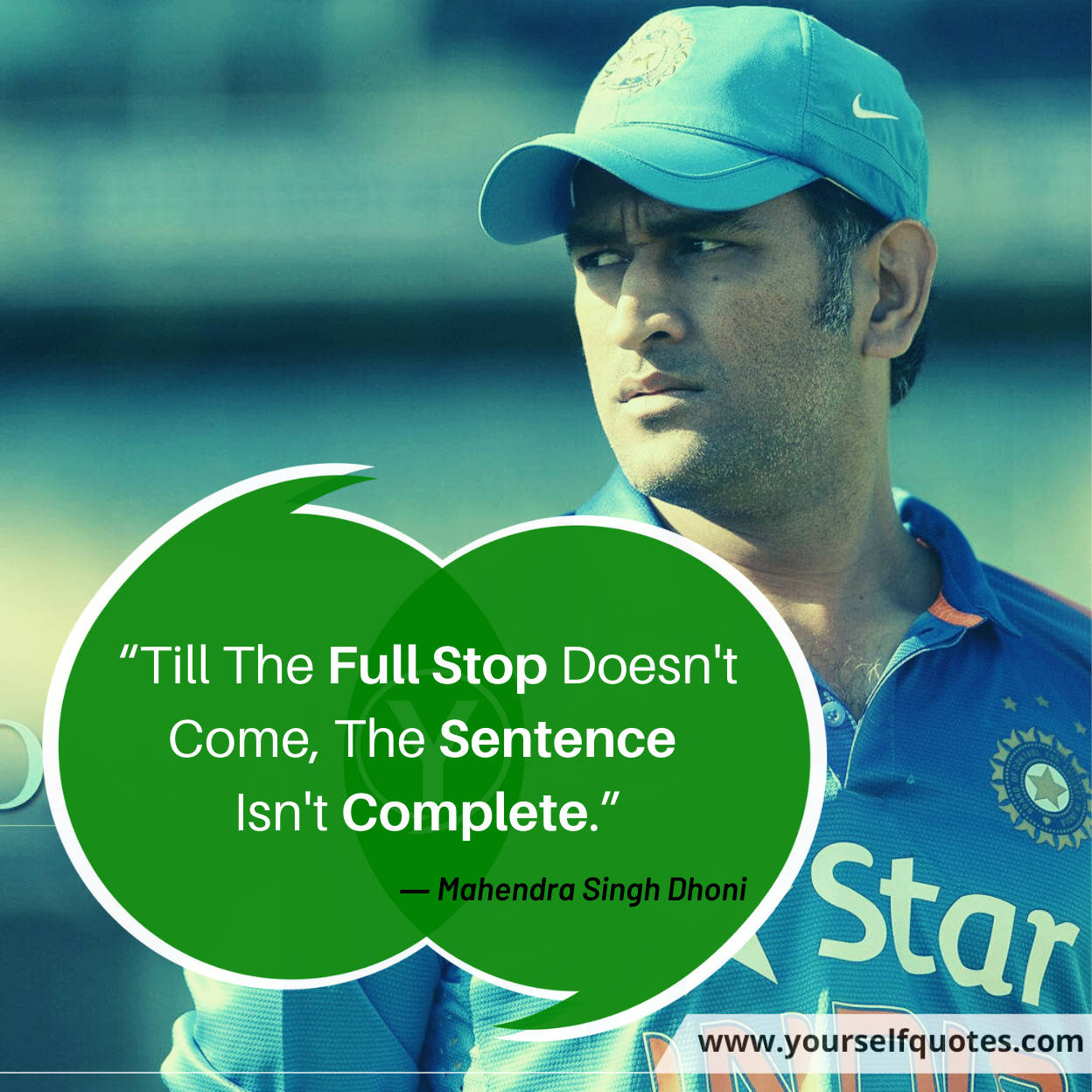 Quotes Dhoni Images
