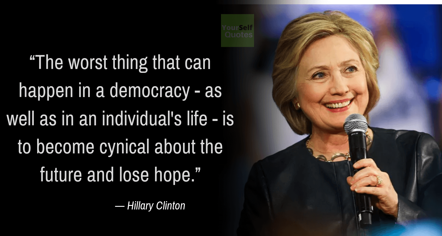 Quotes by Hillary Clinton