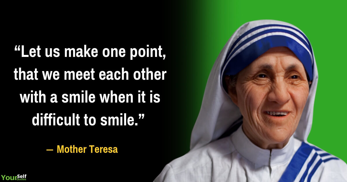 Kutipan oleh Mother Teresa