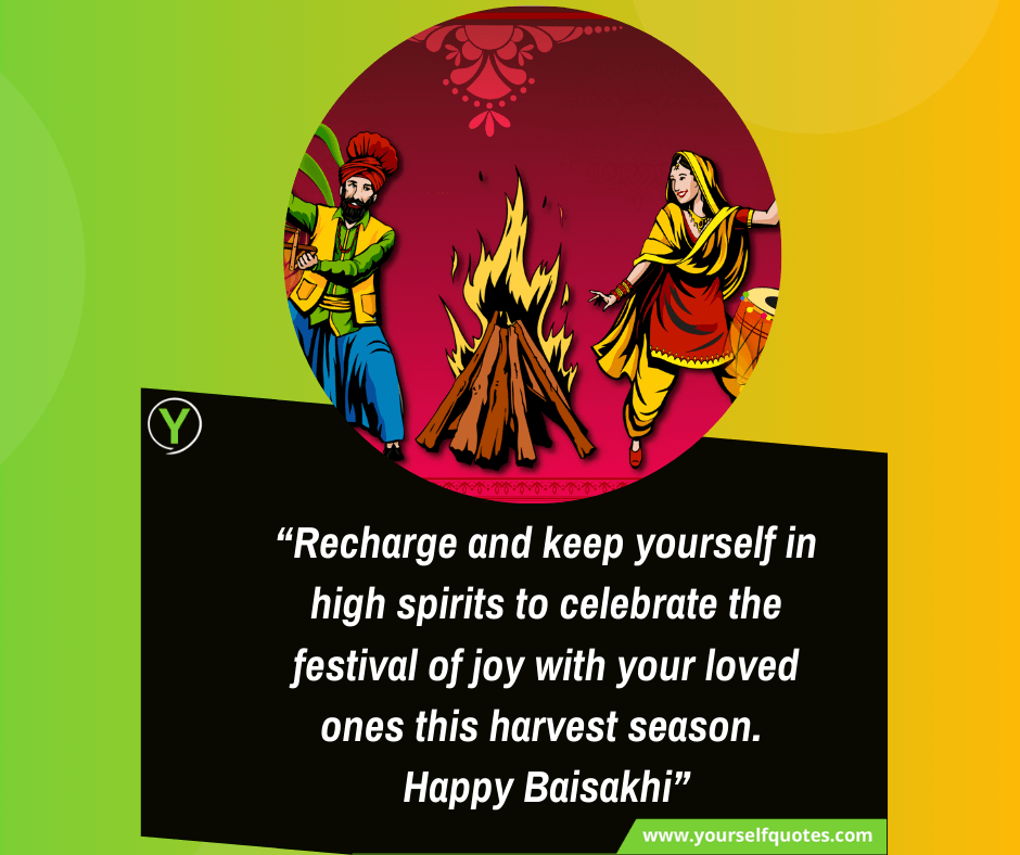Quotes on Baisakhi Images