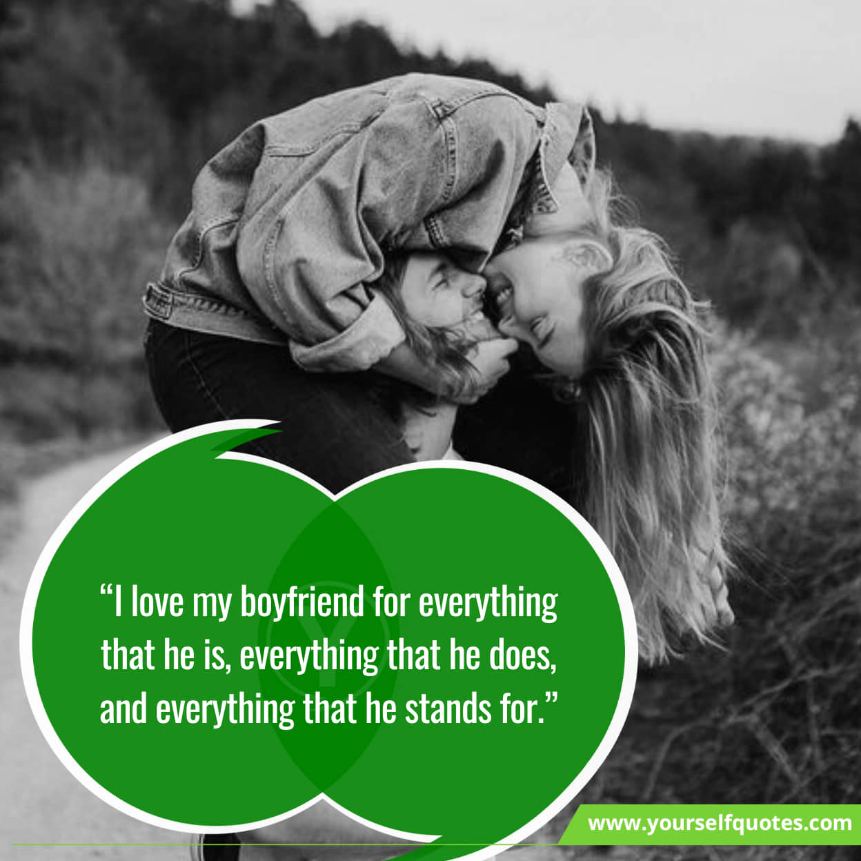Quotes to express love and affection to your boyfriend
