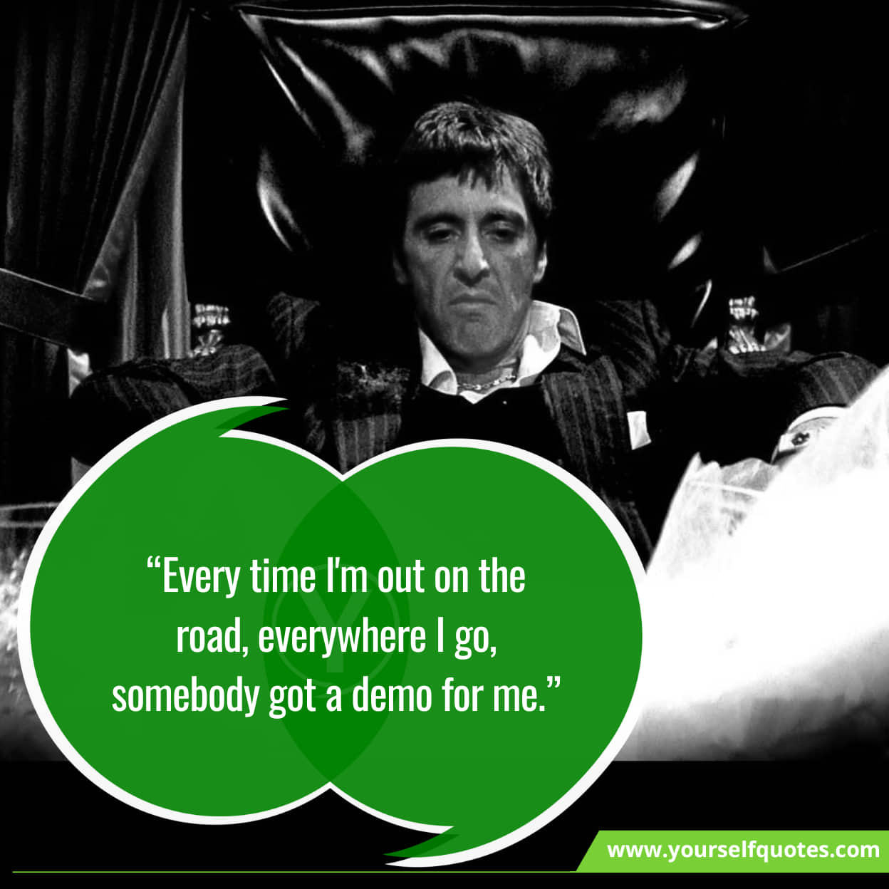 Scarface quotes about the American Dream