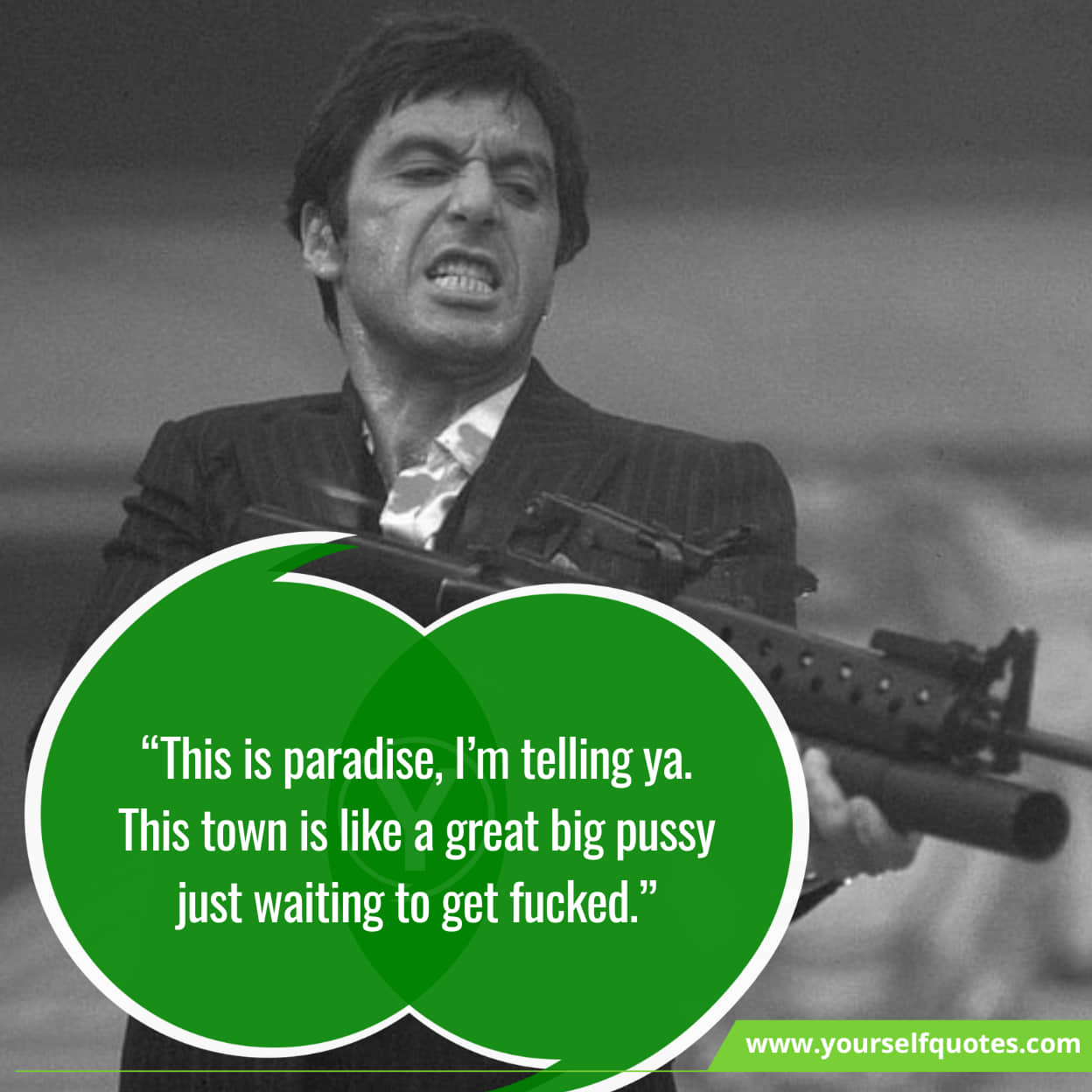 Scarface quotes on violence and revenge