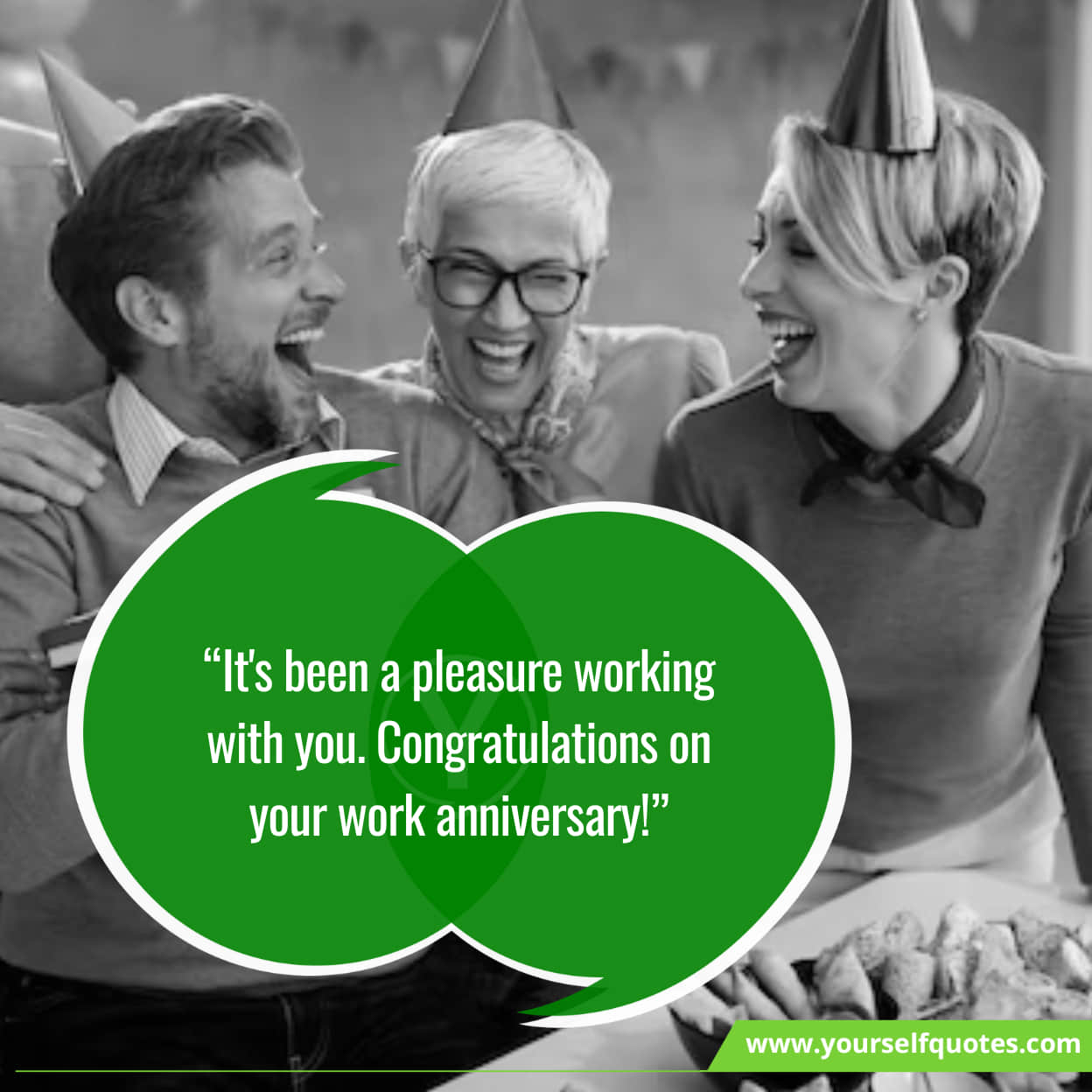Sending best wishes on your work anniversary