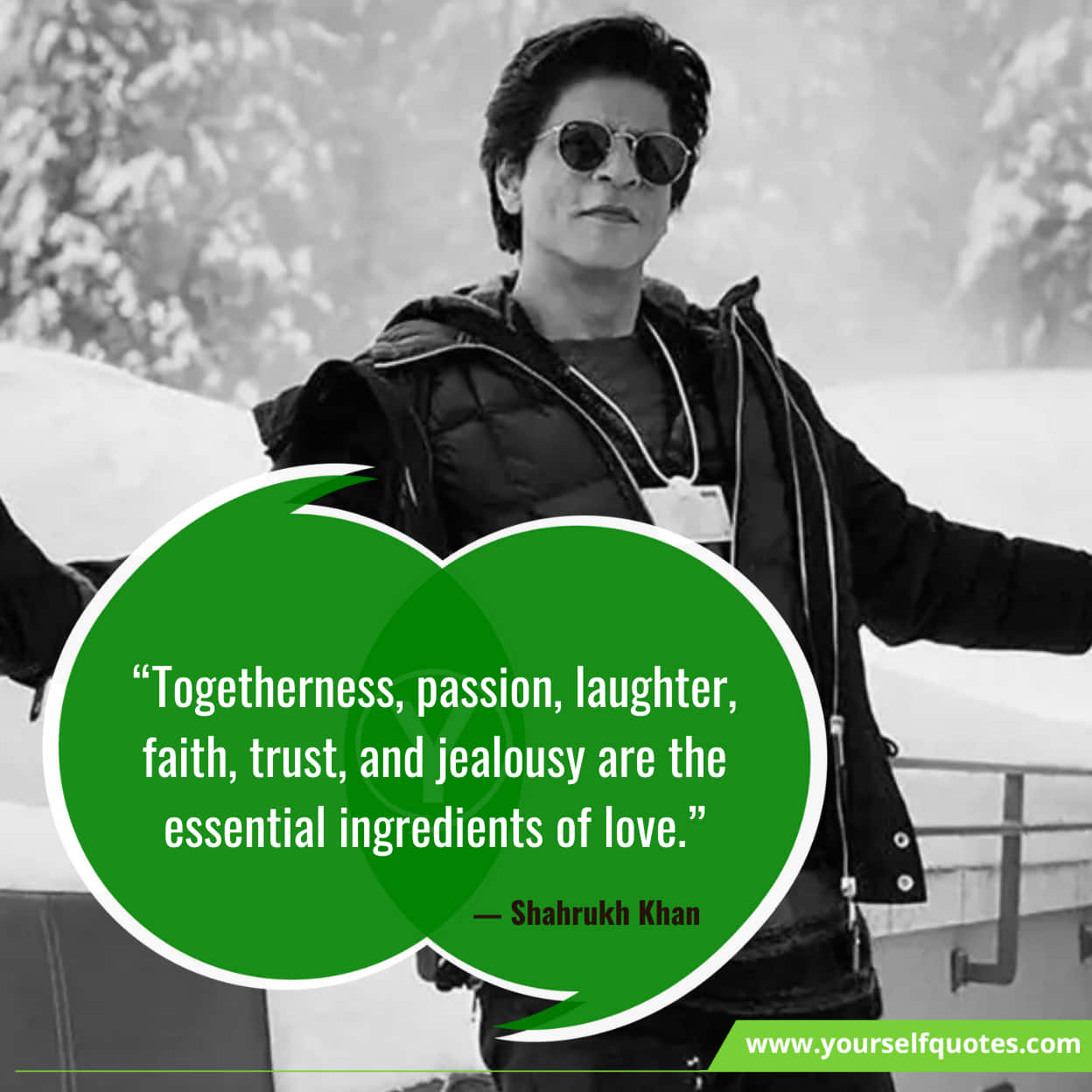 Shahrukh Khan Quotes On Love