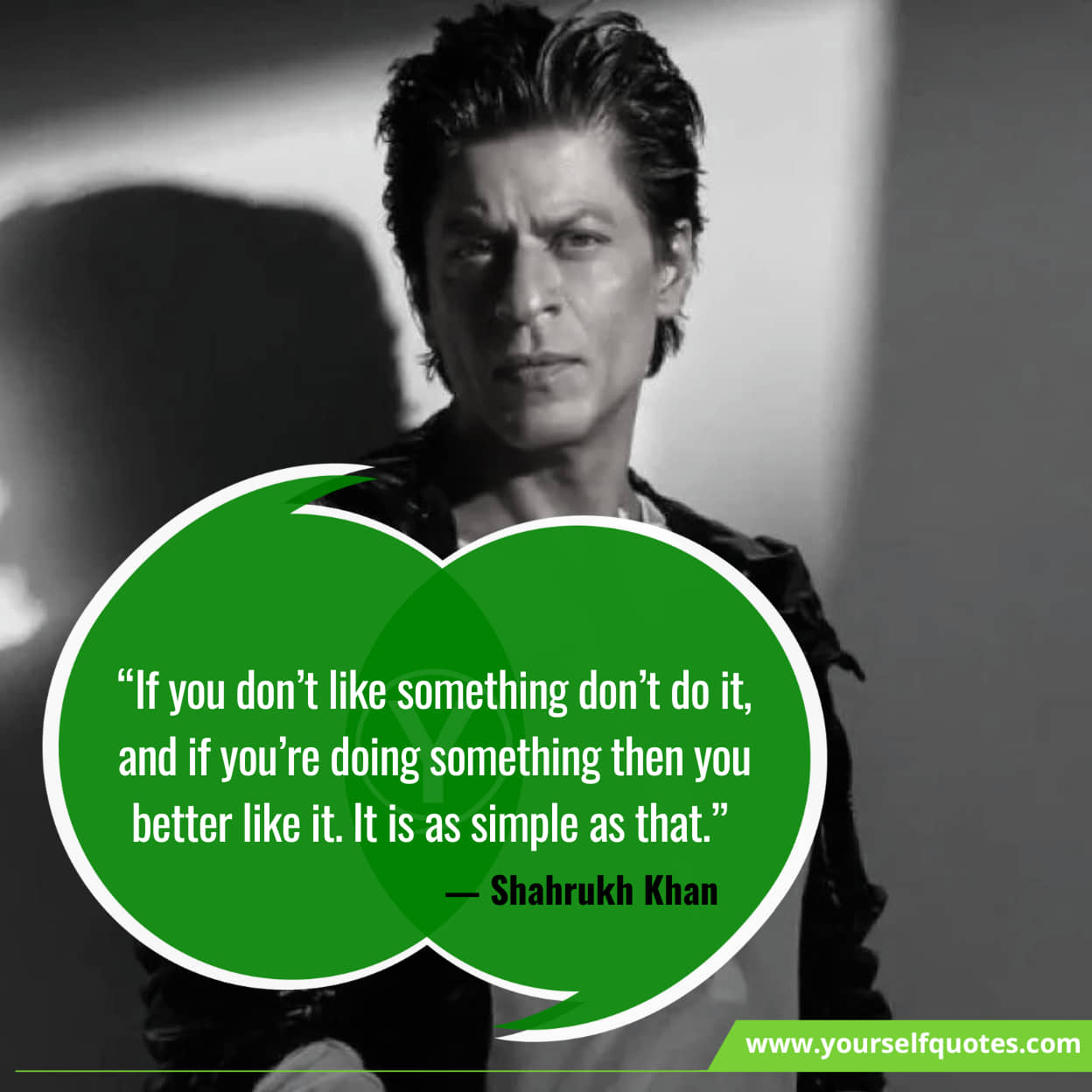 Shahrukh Khan quotes on acting and Bollywood