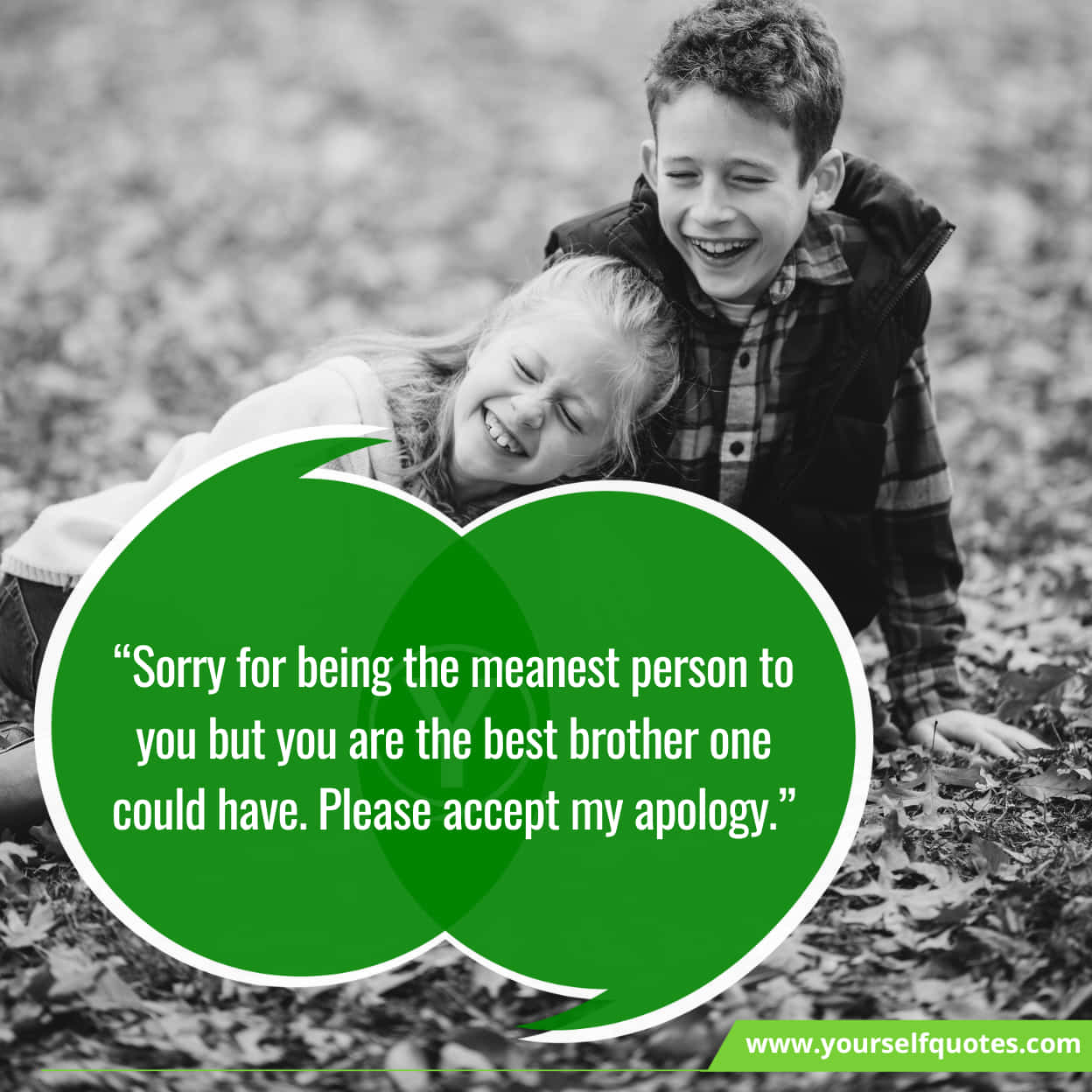 Sorry Messages To Say To The Brother