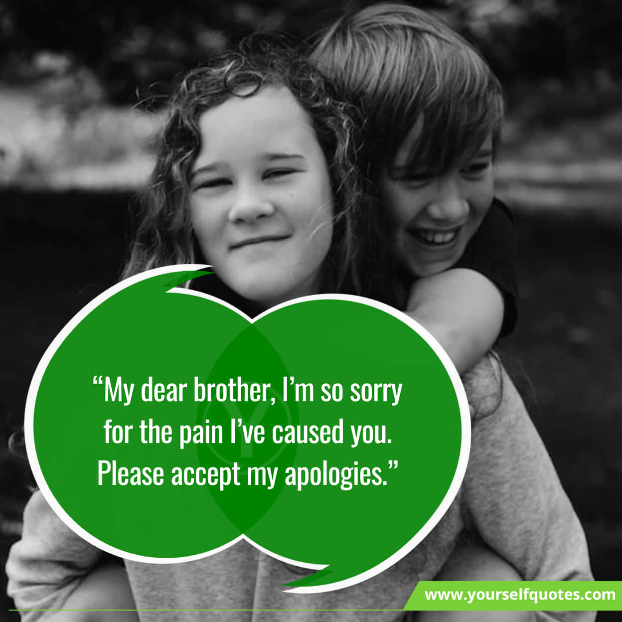 Sorry Wording For my Brother