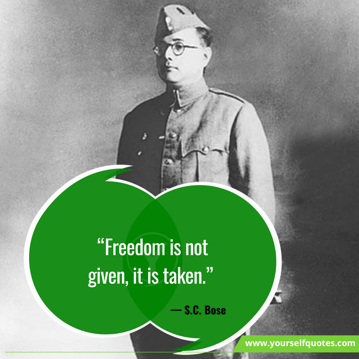 Subhas Chandra Bose Quotes For Freedom