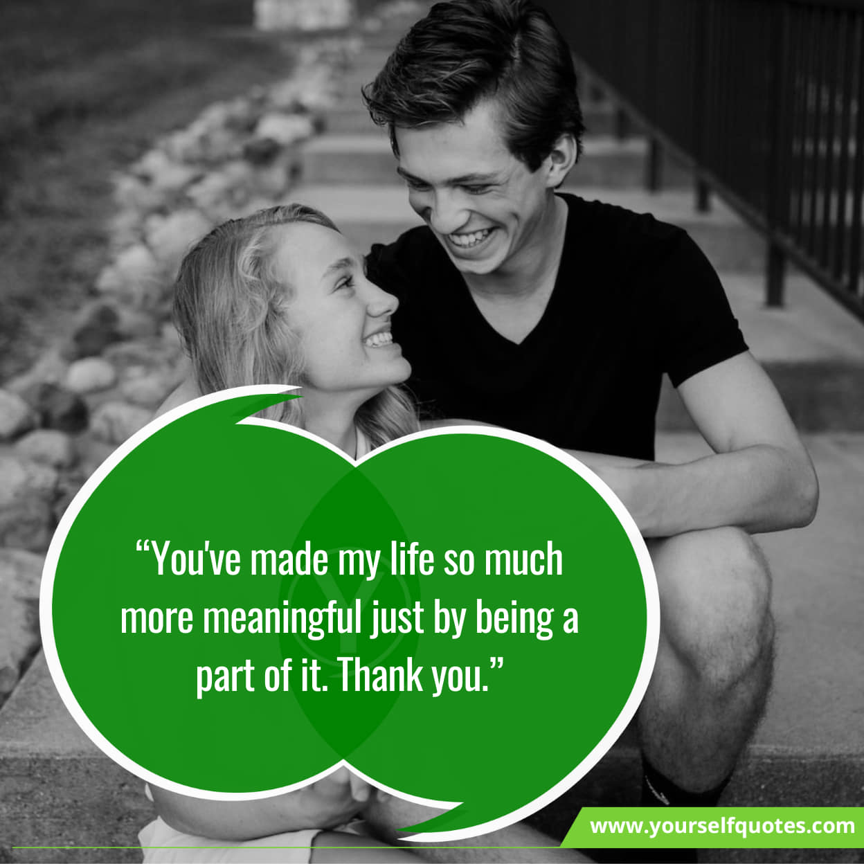Sweet Sayings About thank you for coming into my life
