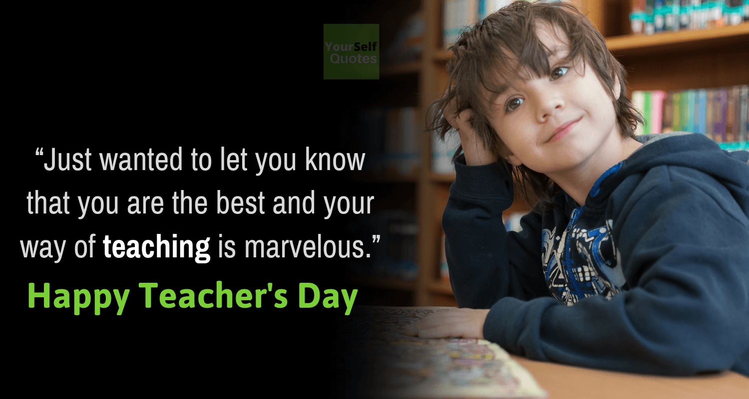 Wishes Quote on Teachers Day 