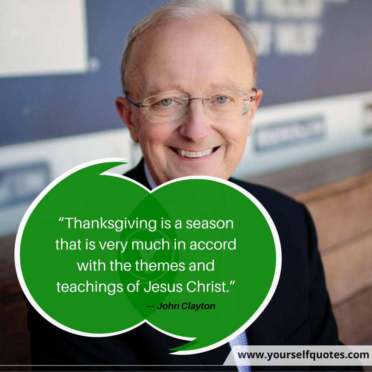 Kutipan Thanksgiving oleh John Clayton