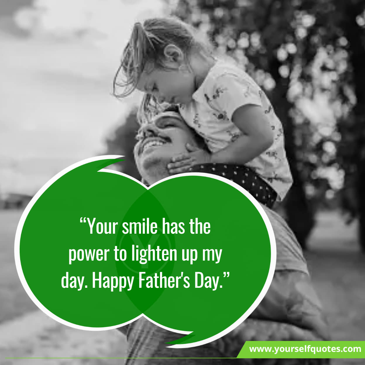 Warm wishes for a wonderful father on Father's Day