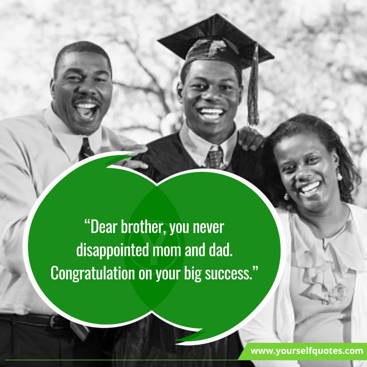Wishes To Send To Brother On Graduation