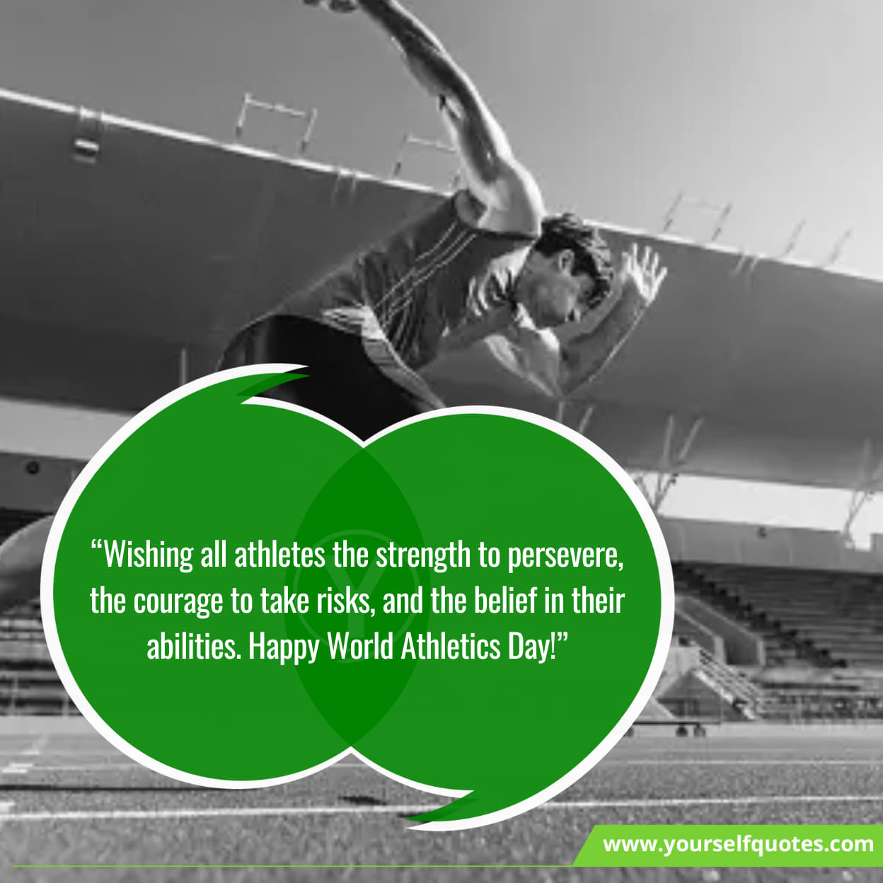Wishes for a memorable and inspiring World Athletics Day celebration