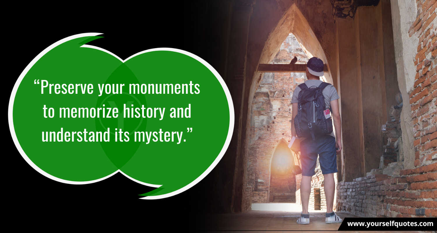 World Heritage Day Photo Quotes