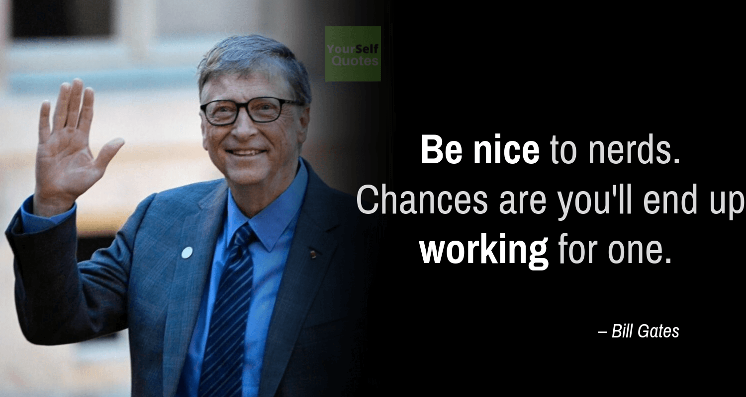kutipan inspirasional Bill Gates